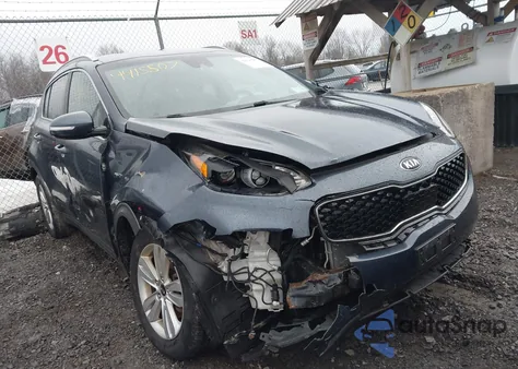 2018 Kia Sportage Lx из США, поврежденный, VIN KNDPMCAC9J7302053